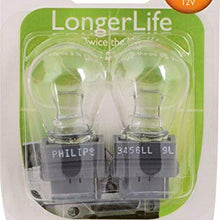 Philips 3456 LongerLife Miniature Bulb, 2 Pack