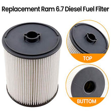 68436631AA Fuel and Water Separator Filter,68157291AA Fuel Filter,5083285AA Oil Filter for 2019-2020 2500 3500 4500 5500 Ram Truck 6.7L Turbo Diesel Engine