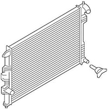 Rareelectrical NEW RADIATOR COMPATIBLE WITH FORD EXPLORER 2.3L TURBO 2016 FO3010343 FB5Z 8005 C FB5Z-8005-C FB5Z8005C