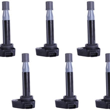 Motorhot Pack of 6 Ignition Coils fit for Acura CL RL TL Honda Accord Odyssey V6 Compatible with UF242