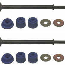 AutoDN 2X Front Pair Stabilizer Sway Bar Link Kit Compatible With 1985-1997 FORD F-350 UU28