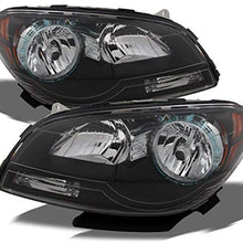 For Chevy Malibu OE Replacement Black Bezel Headlights Driver/Passenger Head Lamps Pair New