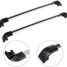 ECCPP Roof Rack Crossbars fit for Kia Sorento 2014-2019 Rooftop Luggage Canoe Kayak Carrier Rack - Fits Side Rails Models ONLY