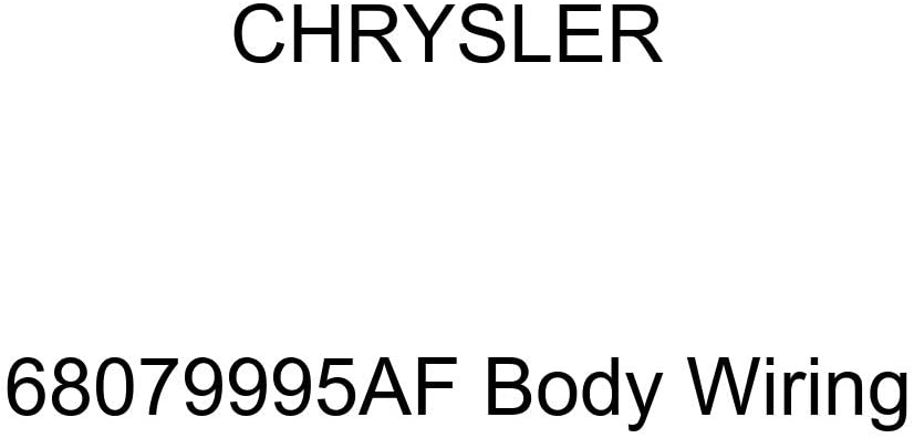 Genuine Chrysler 68079995AF Body Wiring