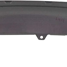 Rear Lower Valance Compatible with 2017-2019 Honda CR-V Garnish Painted-Silver EX/EX-L/LX Models