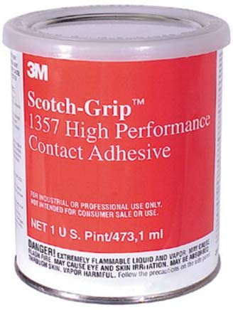 3M Scotch-Weld 1357 Neoprene High Performance Contact Adhesive 1 Pint Can