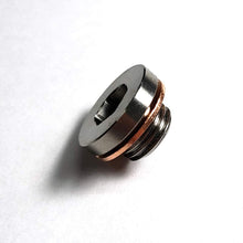 Stainless Motorcycle O2 Sensor Plug M12x1.25mm with Copper Washer - Ticon Industries