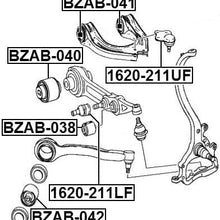FEBEST BZAB-040 Front Suspension Arm Bushing