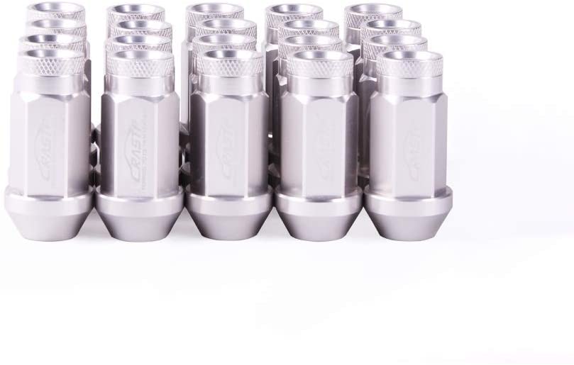 RASTP-Forged-T6 Aluminum Wheel Lug Nut M12X1.5/1.25 Length 50MM Auto Car Wheel Parts Accessory 20PCS RS-LN047