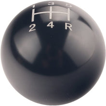 DEWHEL JDM Round Ball Billet Weighted Five-Speed 5 Speed MT Manual Gear Stick Shifter Shift Knob M10 x 1.5 Screw On for Honda Acura (Black)