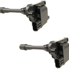 2 PCS Ignition Coil For L4 2.4L 2.0L 1.8L 00-05 ECLIPSE / 99-03 GALANT / 03-03 OUTLANDER / 02-07 LANCER / 97-02 MIRAGE - 01-05 SEBRING - 01-05 STRATUS