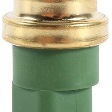 Qiilu Temperature gauge sensor,Coolant Temperature Sensor Water Switch 4Pin For Beetle For A4 A6