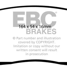 EBC Brakes DP71747 7000 Series Greenstuff SUV Supreme Compound Brake Pad