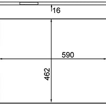 MAHLE Behr AC 405 000P A/C Condenser