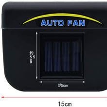 D DOLITY Black Fan Air Ventilator Ventilation Exhaust Fan for Car Windshield