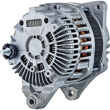 New Alternator Compatible with/Replacement for 3.7L NISSAN 370Z 10 11 12 13 14 15 16 17 11438, A3TJ1991B 10Clock 130Amp Internal Fan Type Solid Pulley Type Internal Regulator CW Rotation 12V