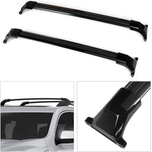 AMFULL Roof Rack Cargo Carrier For GMC Acadia 2017-2019 Rooftop Luggage Crossbars - Fits Side Rails Models ONLY