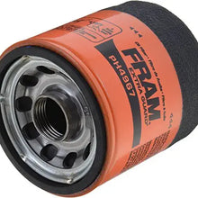 FRAM Extra Guard PH4967, 10K Mile Change Interval Spin-On Oil Filter, black