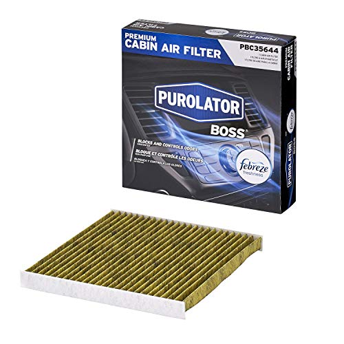 Purolator PBC35644 PurolatorBOSS Premium Cabin Air Filter with Febreze Freshness fits Select Toyota, Dodge, Pontiac