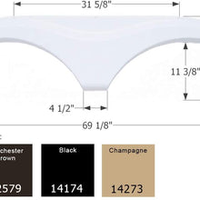 ICON Fender Skirt, Tandem, Heartland, FS763, Winchester Brown