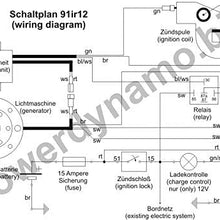 Powerdynamo (MZ-B) VAPE Ignition Stator System for Parilla 125 175 250 DC System