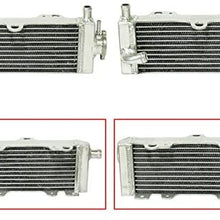 Outlaw Racing OR4496 Radiator Set-Dirt Motorcycle Yamaha YZ125 1996-1999