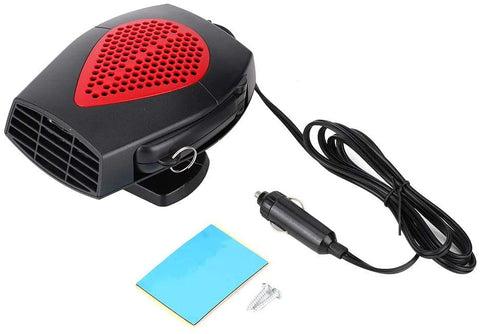 KIMISS Universal 12V Portable ABS Heating Fan Heater Defroster Partial Heating Demister Car Vehicle Accessory