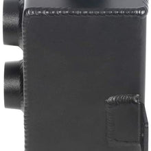 Aintier Black 1L Oil Catch Can Drain Tap Racing Aluminum Engine Aluminum Breather Fit for Acura/Honda