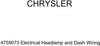 Genuine Chrysler 4759073 Electrical Headlamp and Dash Wiring