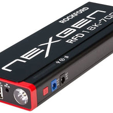 Rockford RFD Nexgen 18K-700 Black 12V 18000mAh 700 Amp Super Safe Portable Jump Starter and Power Supply