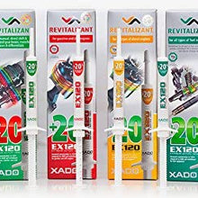 XADO Revitalizant EX120 Metal Conditioner for Steering Wheel Power Booster and Hydraulic Equipment Oil Additive - Protecting Fluid from Wear (Syringe, 8 ml)
