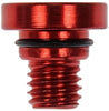 Dorman 712-X95E Wheel Nut Cap, Red Aluminum (Pack of 20)
