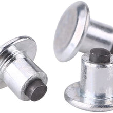 100pcs 6.5mm/0.26" Tire Stud Screw, Keenso Anti-Slip Snow Tire Studs Wheel Tyre Tire Spikes Trim Screw in Tire Stud for Car/Truck/Bike/Boot/Motorcycle/ATV/SUV Auto Accessories