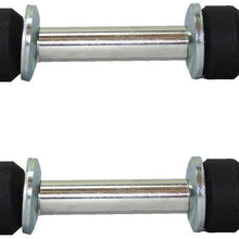 Detroit Axle - Both (2) Brand New Front Stabilizer Sway Bar End Link -for Buick Cadillac Chevy GMC Olds Pontiac Driver and Passenger Side