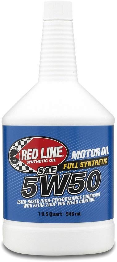 Red Line 11604 5W50 Motor Oil, 12 Pack