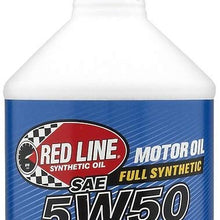 Red Line 11604 5W50 Motor Oil, 12 Pack