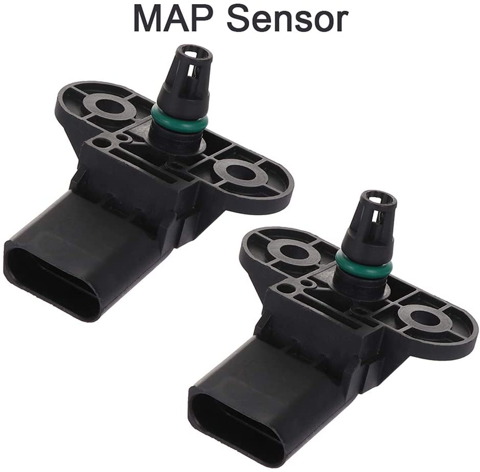ZENITHIKE Manifold Absolute Pressure Sensor Replacement for 03C906051F 2006-2008 Audi A4 2005-2009 Audi A4 Quattro 2008-2010 Audi A5 Quattro 2005-2011 Audi A6 2pcs