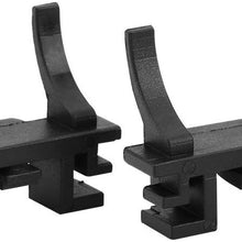 Qiilu 1 Pair Headlight Bulbs Adapter Retainer Holder for Land Rover Discovery Fiat MK3 MK5 New Focus