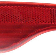 New Bumper Face Bar Reflector Light Lamp Rear Driver Left Side LH Hand HO1184112