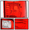 2008-2016 F250/F350/F450/F550 Super Duty Tail Lights Left+Right Replacement sets