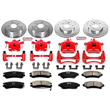 Power Stop (KC2554) Z23 Evolution Sport Brake Kit with Calipers, Front and Rear