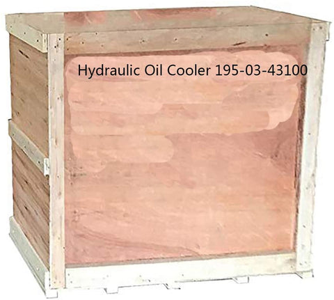 New Hydraulic Oil Cooler 195-03-43100 for Komatsu Bulldozer D375A-1 D375A-2 D375A-3 D375A-5