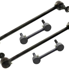 Detroit Axle - 4PC Front and Rear Stabilizer Sway Bar End Links for 2013-2018 Ford Fusion - [2013-2018 Lincoln MKZ] - 2015-2017 Ford Edge