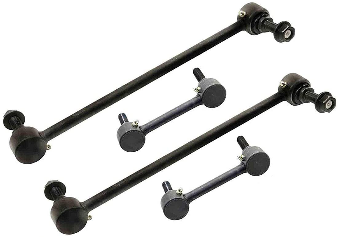 Detroit Axle - 4PC Front and Rear Stabilizer Sway Bar End Links for 2013-2018 Ford Fusion - [2013-2018 Lincoln MKZ] - 2015-2017 Ford Edge