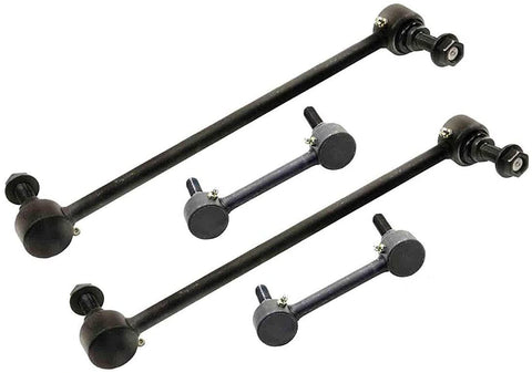 Detroit Axle - 4PC Front and Rear Stabilizer Sway Bar End Links for 2013-2018 Ford Fusion - [2013-2018 Lincoln MKZ] - 2015-2017 Ford Edge