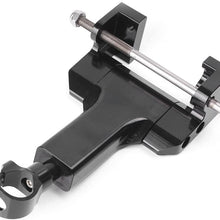 Mallofusa Motorcycle Stabilizer Steering Damper Bracket Mount Holder Kit Compatible for Yamaha MT-07 2013 2014 2015 2016 2017 Black