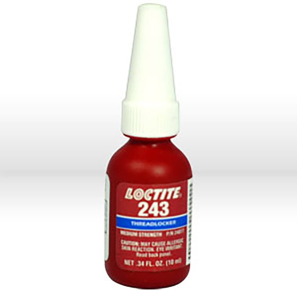 Loctite #243 Threadlocker Medium Strength: 10ml (.34oz)