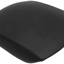 QKPARTS Real Leather Center Console Lid Armrest Cover Fits 2009-2015 Honda Pilot Black NEW
