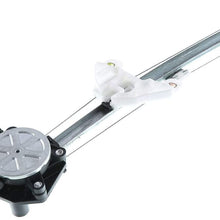 Rear Left Driver Side Window Regulator with Motor Compatible with 2016-2019 Honda Civic