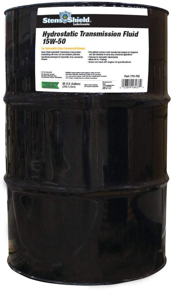 Stens Hydrostatic Transmission Fluid 15W-50, 55 Gallon Drum